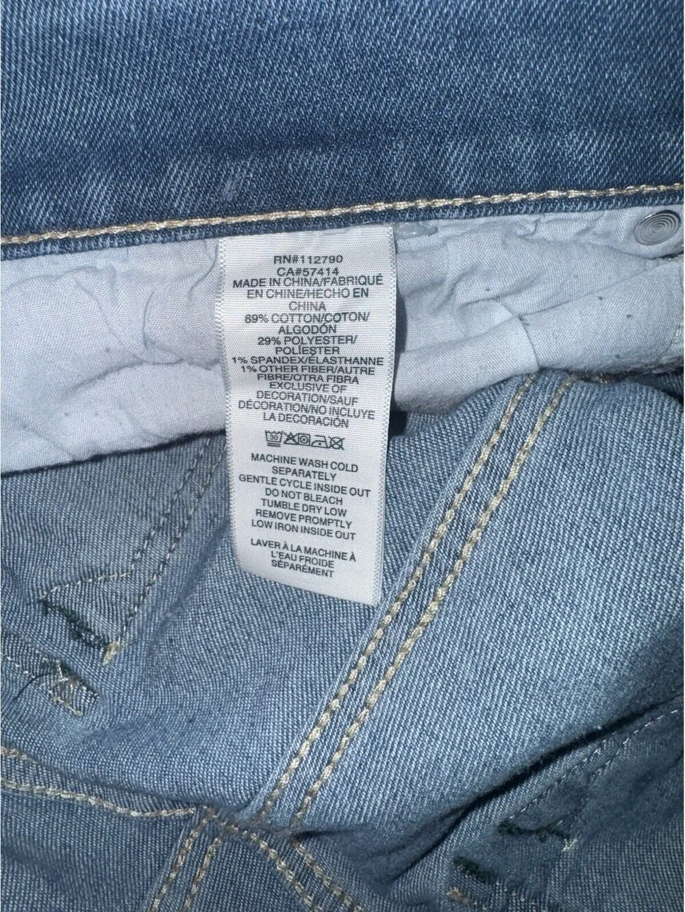 True Religion 36x34 Ricky Relaxed Straight Jeans Light Blue